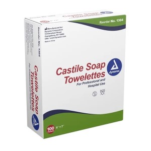 Castile Soap Towelette Wipes