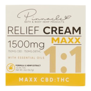 Pinnacle Relief Cream Renewing Maxx 1500mg