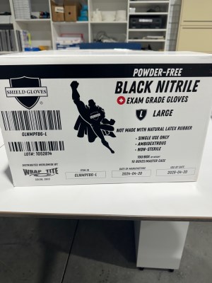 Black Nitrile Gloves_Fentanyl Rated